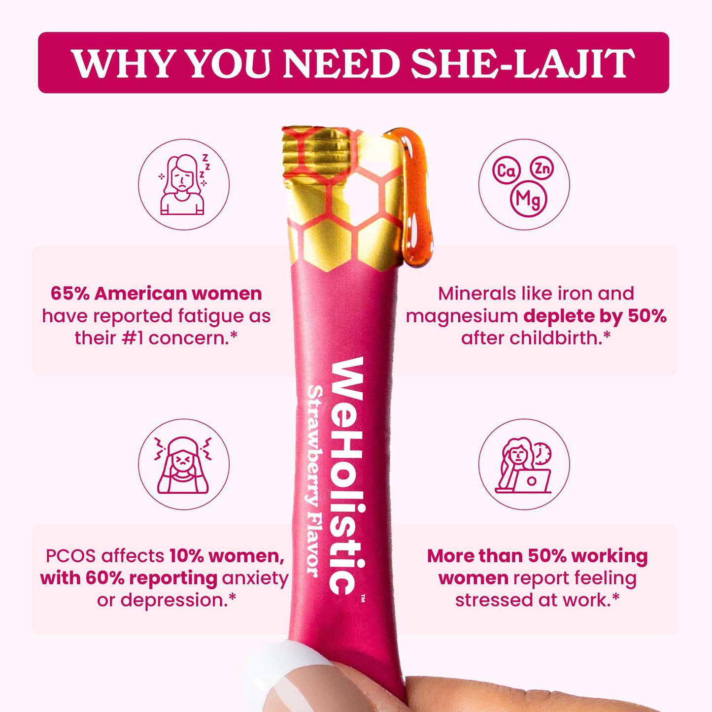 She-Lajit Honey Sticks